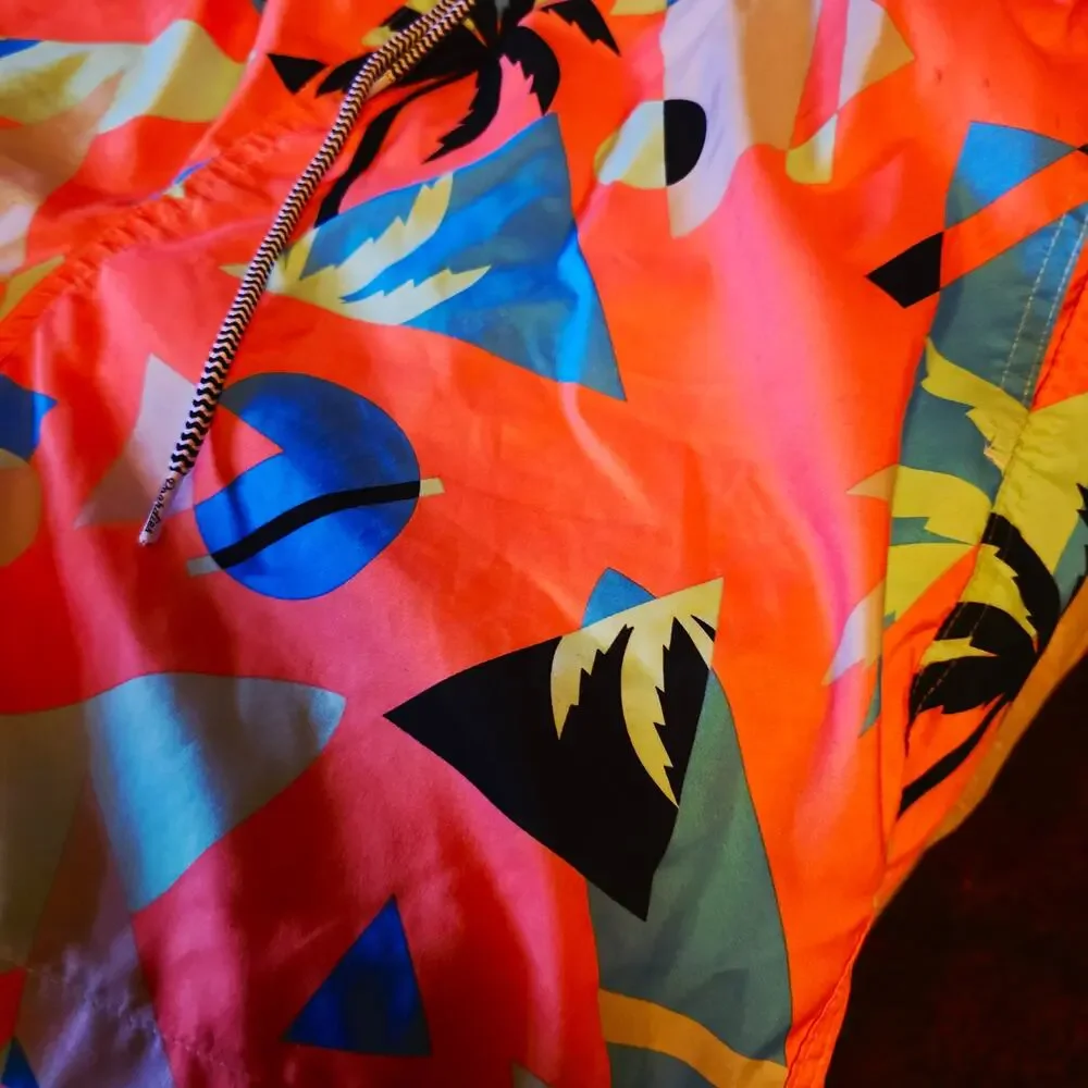 Boardies Palm Tree Abstract Swim Trunks - Stylish & Comfy
